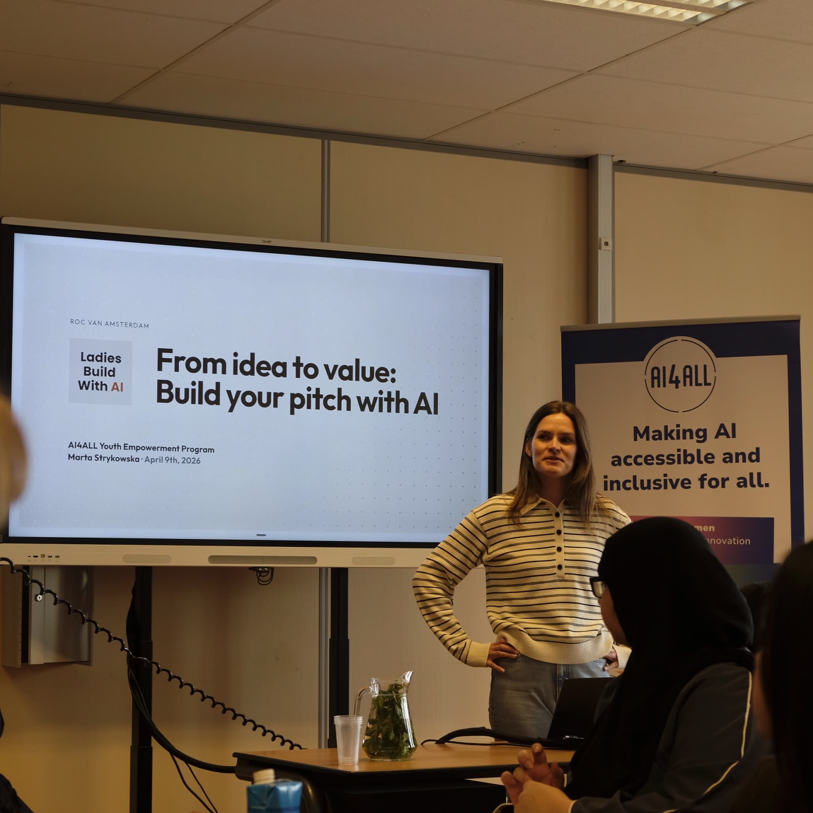Vibe Coding workshop for ROC Amsterdam students